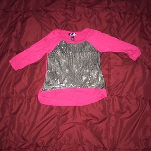 Aqua brand toddler sequin shirt